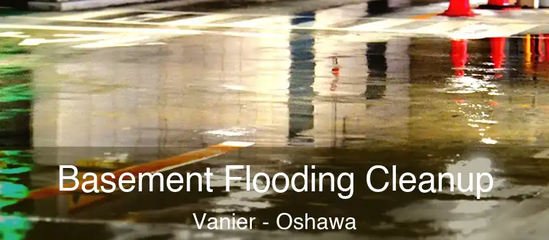  Basement Flooding Cleanup Vanier - Oshawa