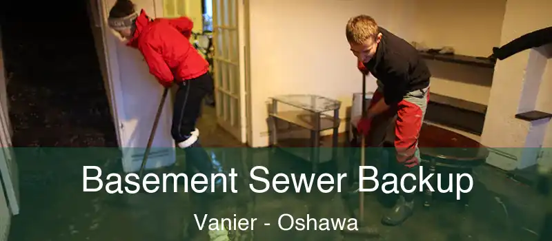  Basement Sewer Backup Vanier - Oshawa