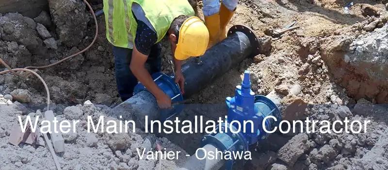  Water Main Installation Contractor Vanier - Oshawa